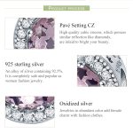 S925 Sterling Silber geheimnisvolle Sternenhimmel Perlen DIY Armband Halskette Zubehör – Bild 4