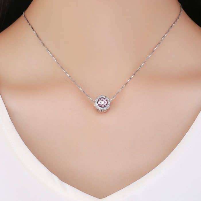 S925 Sterling Silber geheimnisvolle Sternenhimmel Perlen DIY Armband Halskette Zubehör – Bild 8