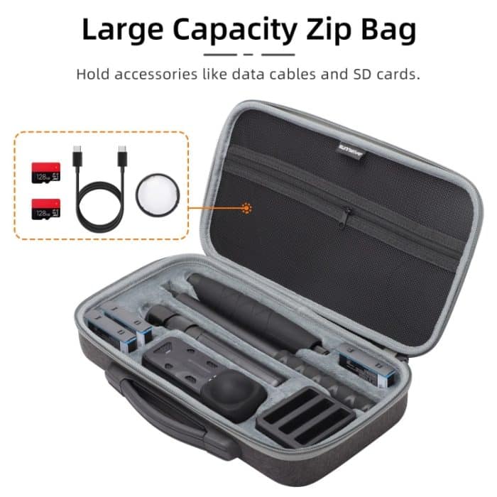 Für Insta360 X4 Sunnylife Tragetasche Handtasche, X4-B812 Mini Camera Bag, X4-B816 Combo Bag – Bild 4