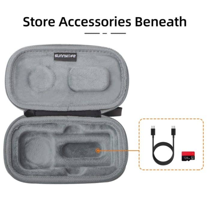 Für Insta360 X4 Sunnylife Tragetasche Handtasche, X4-B812 Mini Camera Bag, X4-B816 Combo Bag – Bild 9