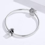 S925 Sterling Silber Anhänger Teich Währung Symbol Perlen DIY Armband Halskette Zubehör – Bild 3