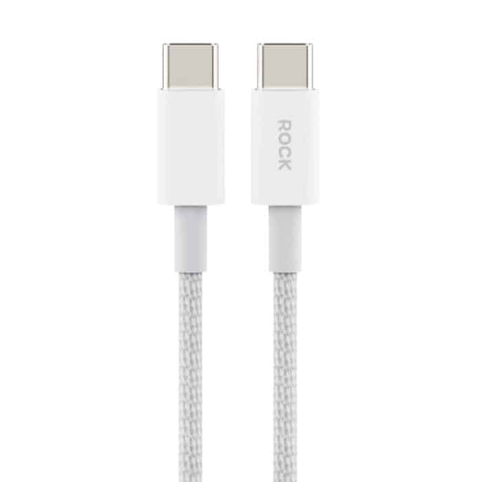 ROCK Z20 60W USB-C/Typ-C auf USB-C/Typ-C Schnelllade-Datenkabel – Bild 1