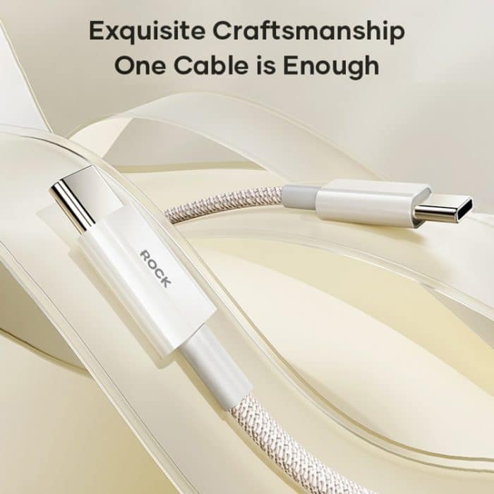 ROCK Z20 60W USB-C/Typ-C auf USB-C/Typ-C Schnelllade-Datenkabel – Bild 3