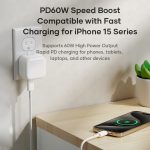 ROCK Z20 60W USB-C/Typ-C auf USB-C/Typ-C Schnelllade-Datenkabel – Bild 4