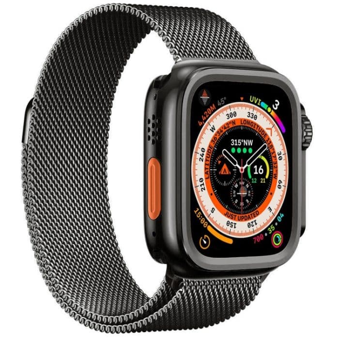 Wechseln Sie zum Ultra 49 mm Uhrengehäuse aus Legierung, For Apple Watch Series 6 / 5 / 4 / SE 44mm, For Apple Watch Series 9 / 8 / 7 45mm – Bild 5