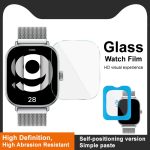IMAK Uhrenschutzfolie aus gehärtetem Glas, Version mit eigenständiger Positionierung, For Xiaomi Redmi Watch 4 – Bild 3