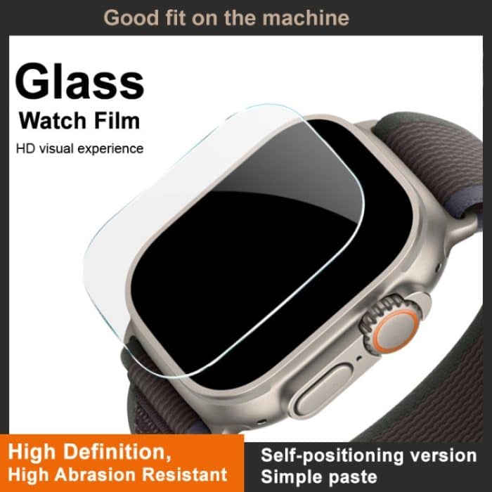 IMAK Uhrenschutzfolie aus gehärtetem Glas, Version mit eigenständiger Positionierung, For Xiaomi Redmi Watch 4 – Bild 5