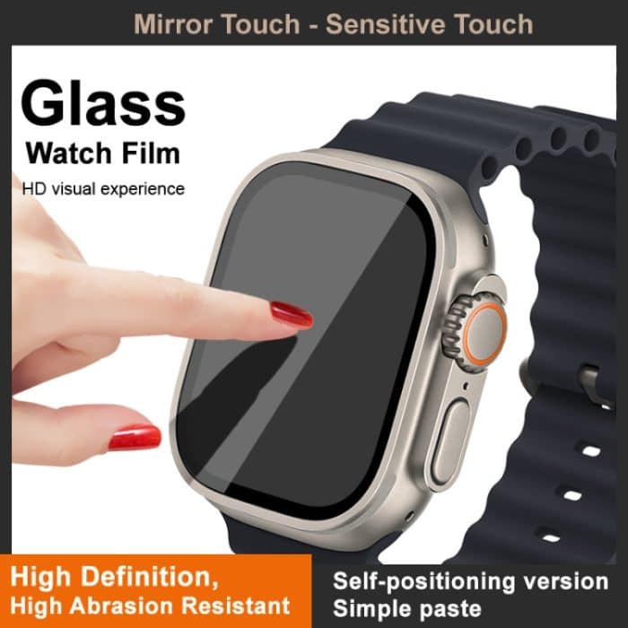IMAK Uhrenschutzfolie aus gehärtetem Glas, Version mit eigenständiger Positionierung, For Xiaomi Redmi Watch 4 – Bild 6