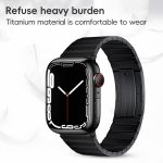 PG60 Uhrenarmband aus Titanmetall mit Einzelperle und Bambusgelenk, For Apple Watch Series 6 40mm, For Apple Watch Series 6 44mm, For Apple Watch Series 5 44mm, For Apple Watch Series 5 40mm, For Apple Watch Series 4 44mm, For Apple Watch Series 4 40mm... – Bild 3