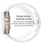 PG94 Dual-Link Modifiziertes Edelstahl-Uhrenarmband, For Apple Watch Series 8 45mm, For Apple Watch SE 2022 40mm, For Apple Watch SE 2022 44mm, For Apple Watch Series 7 41mm, For Apple Watch Series 7 45mm, For Apple Watch SE 40mm, For Apple Watch SE 44... – Bild 4