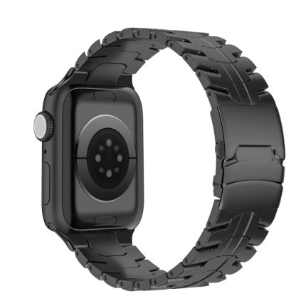 Uhrenarmband aus Titanstahl mit doppelter Schnalle und Schildkröten-Motiv, For Apple Watch 42mm, For Apple Watch 38mm