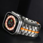 Uhrenarmband aus Titanstahl mit doppelter Schnalle und Schildkröten-Motiv, For Apple Watch SE 40mm, For Apple Watch SE 44mm, For Apple Watch Series 6 40mm, For Apple Watch Series 6 44mm, For Apple Watch Series 5 44mm, For Apple Watch Series 5 40mm... – Bild 3
