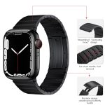 PG65 Einzelperle Bambusgelenk Federstege Titanmetall Uhrenarmband, For Apple Watch Series 6 40mm, For Apple Watch Series 6 44mm, For Apple Watch Series 5 44mm, For Apple Watch Series 5 40mm, For Apple Watch Series 4 44mm, For Apple Watch Series 4 40mm... – Bild 5