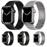 PG65 Einzelperle Bambusgelenk Federstege Titanmetall Uhrenarmband, For Apple Watch Series 10 46mm, For Apple Watch Series 10 42mm, For Apple Watch SE 2023 44mm, For Apple Watch SE 2023 40mm, For Apple Watch Ultra 2 49mm, For Apple Watch Series 9 45mm... – Bild 2