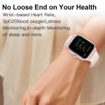 LEMFO LT10 2,01 Zoll TFT-Bildschirm Smart Watch unterstützt Bluetooth-Anruf / Gesundheitsüberwachung, Steel Strap, Silicone Strap – Bild 7