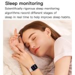 LEMFO LT10 2,01 Zoll TFT-Bildschirm Smart Watch unterstützt Bluetooth-Anruf / Gesundheitsüberwachung, Steel Strap, Silicone Strap – Bild 9