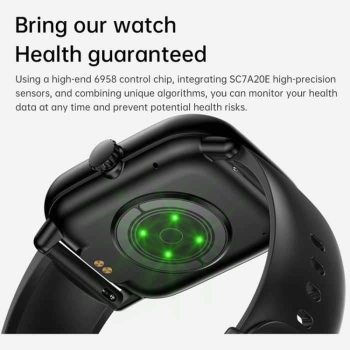 Y80 2,01 Zoll IPS HD-Bildschirm Smart Watch unterstützt Bluetooth-Anruf / Gesundheitsüberwachung – Bild 12