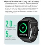 Y80 2,01 Zoll IPS HD-Bildschirm Smart Watch unterstützt Bluetooth-Anruf / Gesundheitsüberwachung – Bild 8