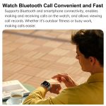 Y80 2,01 Zoll IPS HD-Bildschirm Smart Watch unterstützt Bluetooth-Anruf / Gesundheitsüberwachung – Bild 9