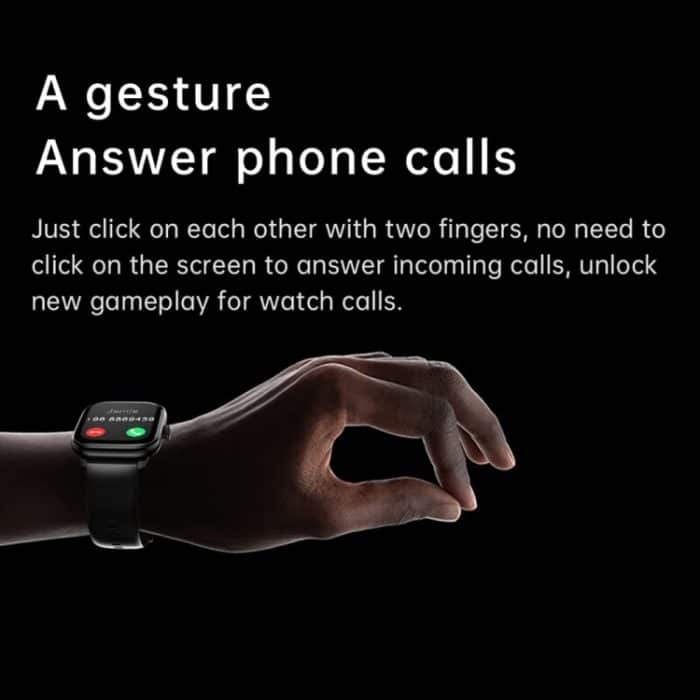 Y80 2,01 Zoll IPS HD-Bildschirm Smart Watch unterstützt Bluetooth-Anruf / Gesundheitsüberwachung – Bild 10