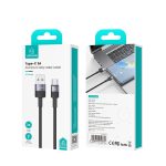 USAMS SJ718 3A USB auf USB-C/Typ-C Datenkabel aus Aluminiumlegierung, Länge: 1,2 m – Bild 7