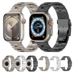 Reisohren Sicherheitsschnalle Titanlegierung Uhrenarmband, For Apple Watch SE 2023 44mm, For Apple Watch Ultra 2 49mm, For Apple Watch Series 9 45mm, For Apple Watch Ultra 49mm, For Apple Watch Series 8 45mm, For Apple Watch SE 2022 44mm... – Bild 2