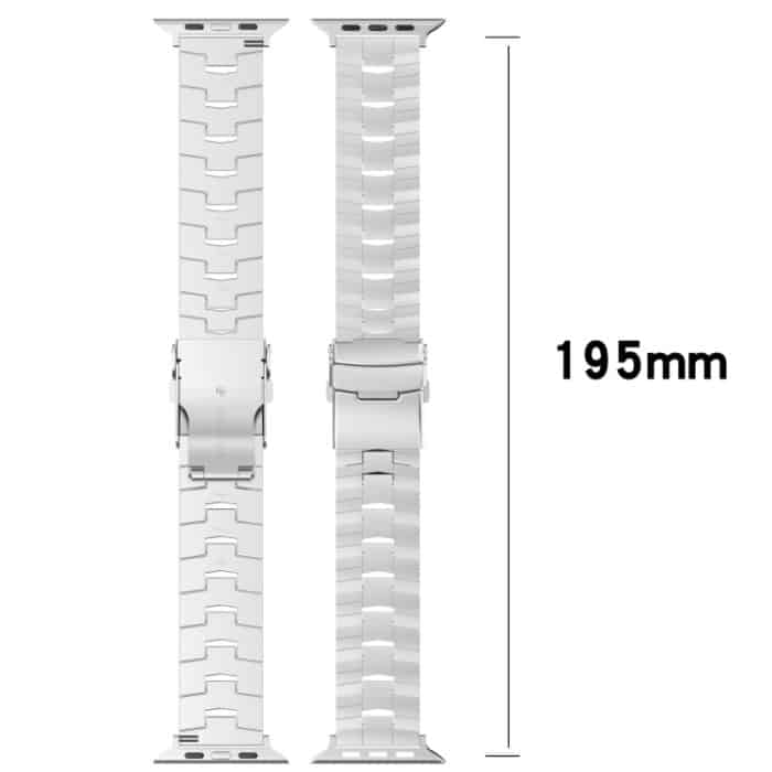 Reisohren Sicherheitsschnalle Titanlegierung Uhrenarmband, For Apple Watch SE 2023 44mm, For Apple Watch Ultra 2 49mm, For Apple Watch Series 9 45mm, For Apple Watch Ultra 49mm, For Apple Watch Series 8 45mm, For Apple Watch SE 2022 44mm... – Bild 3