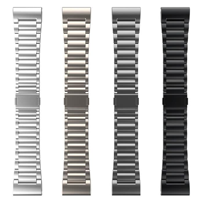 26 mm Uhrenarmband aus Metall mit drei Perlen und magnetischer Schnalle und Schnellverschluss, For Garmin Tactix 7 Pro / Fenix 7X – Bild 5