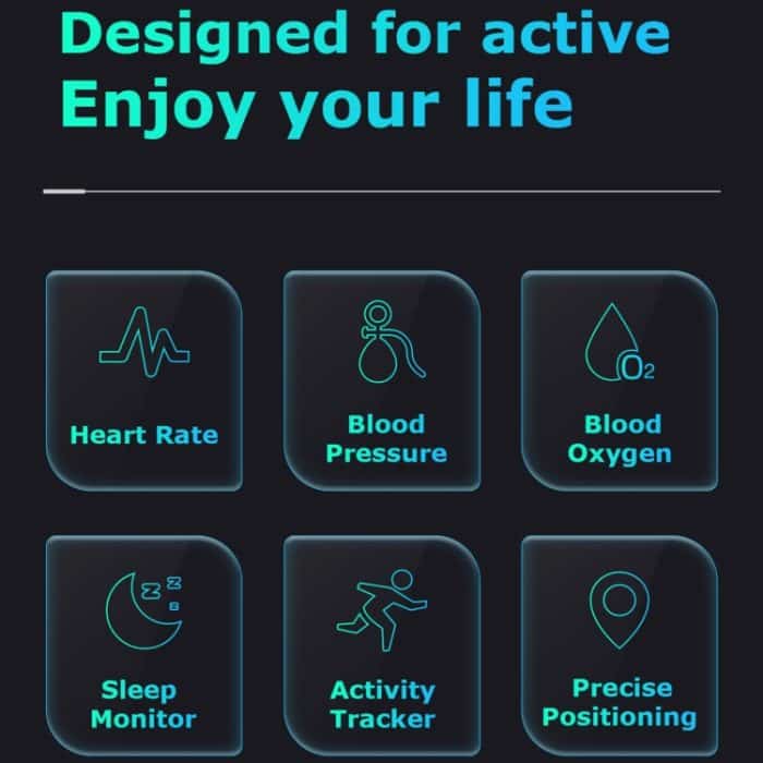 i10 1,28 Zoll IP67 Sport-Smartwatch, unterstützt Bluetooth-Anrufe / GPS / Nachrichtenbenachrichtigung / Herzfrequenz / Blutdruck-Gesundheitsmonitor – Bild 2