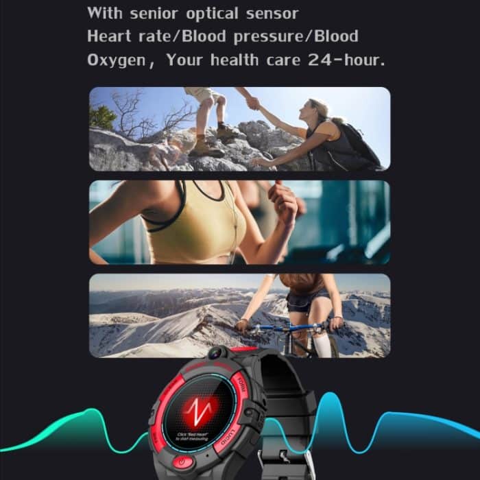 i10 1,28 Zoll IP67 Sport-Smartwatch, unterstützt Bluetooth-Anrufe / GPS / Nachrichtenbenachrichtigung / Herzfrequenz / Blutdruck-Gesundheitsmonitor – Bild 4