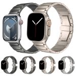 Uhrenarmband aus Titanlegierung mit I-förmiger Schmetterlingsschließe, For Apple Watch SE 2023 44mm, For Apple Watch Ultra 2 49mm, For Apple Watch Series 9 45mm, For Apple Watch Ultra 49mm, For Apple Watch Series 8 45mm, For Apple Watch SE 2022 44mm... – Bild 2