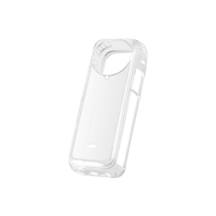Für Insta360 X4, transparente 1,5 mm weiche TPU-Schutzhülle, Single Cover, With Hand Strap, With Neck Strap