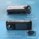 Für Insta360 X4, transparente 1,5 mm weiche TPU-Schutzhülle, Single Cover, With Hand Strap, With Neck Strap – Bild 4