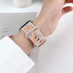 Buntes Silikon-Uhrenarmband mit 8-förmiger Schnalle und Schmetterlingsmuster, For Apple Watch Series 9 41mm, For Apple Watch Ultra 49mm, For Apple Watch Series 8 41mm, For Apple Watch Series 8 45mm, For Apple Watch SE 2022 44mm... – Bild 4