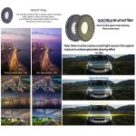 Für DJI Osmo Action 4 JUNESTAR Kameraobjektivfilter mit Gewinde, MCUV, CPL, ND8, ND16, ND32, ND64, ND1000, ND8PL, ND16PL, ND32PL, ND64PL, NIGHT, STAR, Streak Gold Drawing, Streak Blue Drawing, Macro 15X, Pink Diving Filter, Magenta Diving Filter... – Bild 3