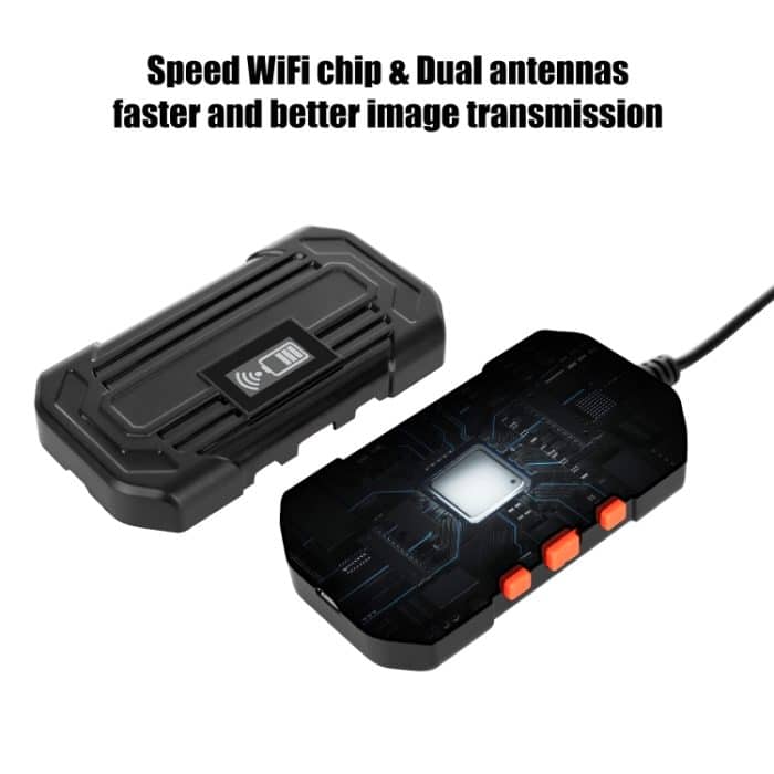 F240 3,9 mm HD 1080P IP67 Wasserdichtes digitales Endoskop mit WiFi-Direktverbindung, 2m, 5m, 10m – Bild 5