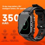 LEMFO C26 1,96 Zoll Sport-Smartwatch, unterstützt Bluetooth-Anruf-/Nachrichtenbenachrichtigung/Herzfrequenz-/Blutdruck-Gesundheitsmonitor – Bild 5