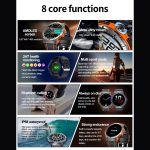 LEMFO HK52 1,43 Zoll BT5.3 IP68 Sport-Smartwatch, unterstützt Bluetooth-Anruf-/Nachrichtenbenachrichtigung/Herzfrequenz-/Blutdruck-Gesundheitsmonitor – Bild 4