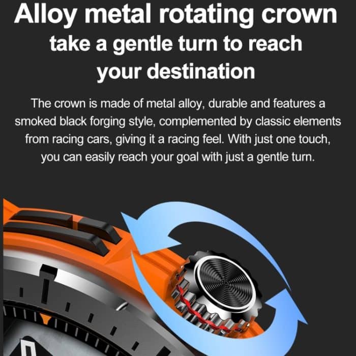 LEMFO HK52 1,43 Zoll BT5.3 IP68 Sport-Smartwatch, unterstützt Bluetooth-Anruf-/Nachrichtenbenachrichtigung/Herzfrequenz-/Blutdruck-Gesundheitsmonitor – Bild 7