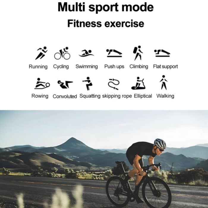 LEMFO HK52 1,43 Zoll BT5.3 IP68 Sport-Smartwatch, unterstützt Bluetooth-Anruf-/Nachrichtenbenachrichtigung/Herzfrequenz-/Blutdruck-Gesundheitsmonitor – Bild 10