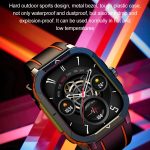 LEMFO HK56 2,06 Zoll BT5.3 IP68 Sport-Smartwatch, unterstützt Bluetooth-Anruf-/Nachrichtenbenachrichtigung/Herzfrequenz-/Blutdruck-Gesundheitsmonitor – Bild 5