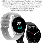 LEMFO HK89 1,43 Zoll BT5.0 IP67 Sport-Smartwatch, unterstützt Bluetooth-Anruf-/Nachrichtenbenachrichtigung/Herzfrequenz-/Blutdruck-Gesundheitsmonitor – Bild 4