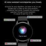 LEMFO HK89 1,43 Zoll BT5.0 IP67 Sport-Smartwatch, unterstützt Bluetooth-Anruf-/Nachrichtenbenachrichtigung/Herzfrequenz-/Blutdruck-Gesundheitsmonitor – Bild 8