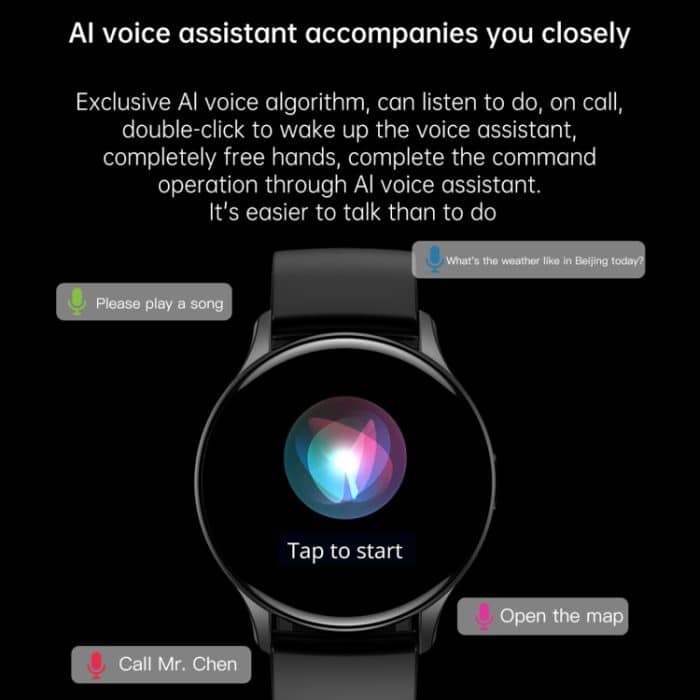 LEMFO HK89 1,43 Zoll BT5.0 IP67 Sport-Smartwatch, unterstützt Bluetooth-Anruf-/Nachrichtenbenachrichtigung/Herzfrequenz-/Blutdruck-Gesundheitsmonitor – Bild 8