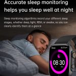 LEMFO HK95 1,952 Zoll BT5.0 IP68 Sport-Smartwatch, unterstützt Bluetooth-Anrufe/Schlaf/Blutsauerstoff/Herzfrequenz/Blutdruck-Gesundheitsmonitor – Bild 14