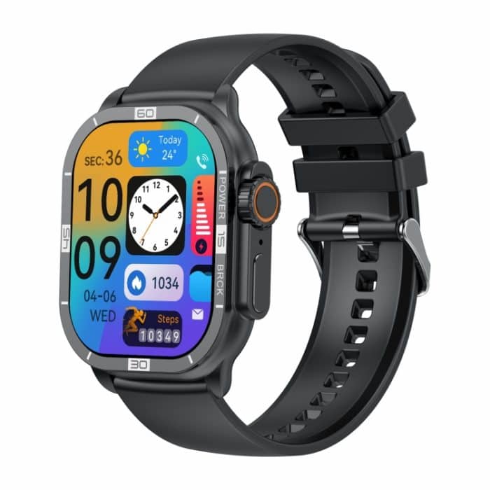 LEMFO HK96S 2,06 Zoll BT5.3 IP68 Sport-Smartwatch, unterstützt Bluetooth-Anrufe/Schlaf/Blutsauerstoff/Herzfrequenz/Blutdruck-Gesundheitsmonitor – Bild 1