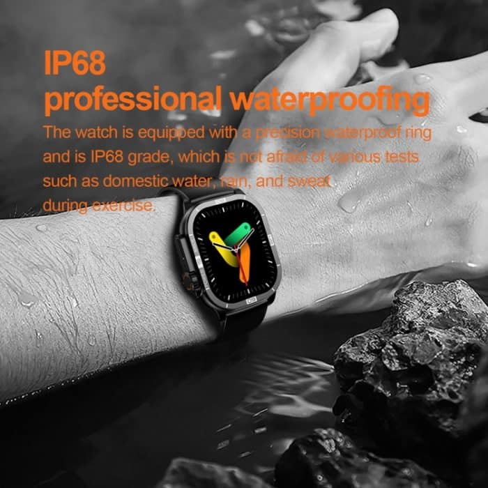 LEMFO HK96S 2,06 Zoll BT5.3 IP68 Sport-Smartwatch, unterstützt Bluetooth-Anrufe/Schlaf/Blutsauerstoff/Herzfrequenz/Blutdruck-Gesundheitsmonitor – Bild 11