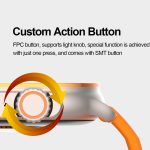 LEMFO HK96S 2,06 Zoll BT5.3 IP68 Sport-Smartwatch, unterstützt Bluetooth-Anrufe/Schlaf/Blutsauerstoff/Herzfrequenz/Blutdruck-Gesundheitsmonitor – Bild 6