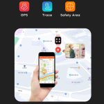 LEMFO K20 1,81 Zoll Kinder Sport Smart Watch, unterstützt Videoanrufe / Nachrichtenbenachrichtigungen / GPS / WiFi / AI – Bild 5