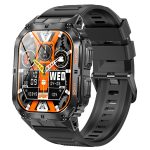LEMFO K61 Pro 1,96 Zoll BT5.0 Sport-Smartwatch, unterstützt Bluetooth-Anrufe/Schlaf/Blutsauerstoff/Herzfrequenz/Blutdruck-Gesundheitsmonitor
